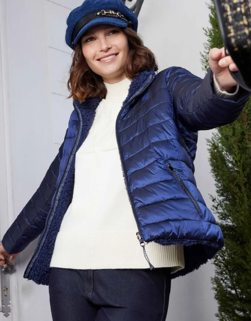Best Doudoune réversible bleu Doudounes|Parkas