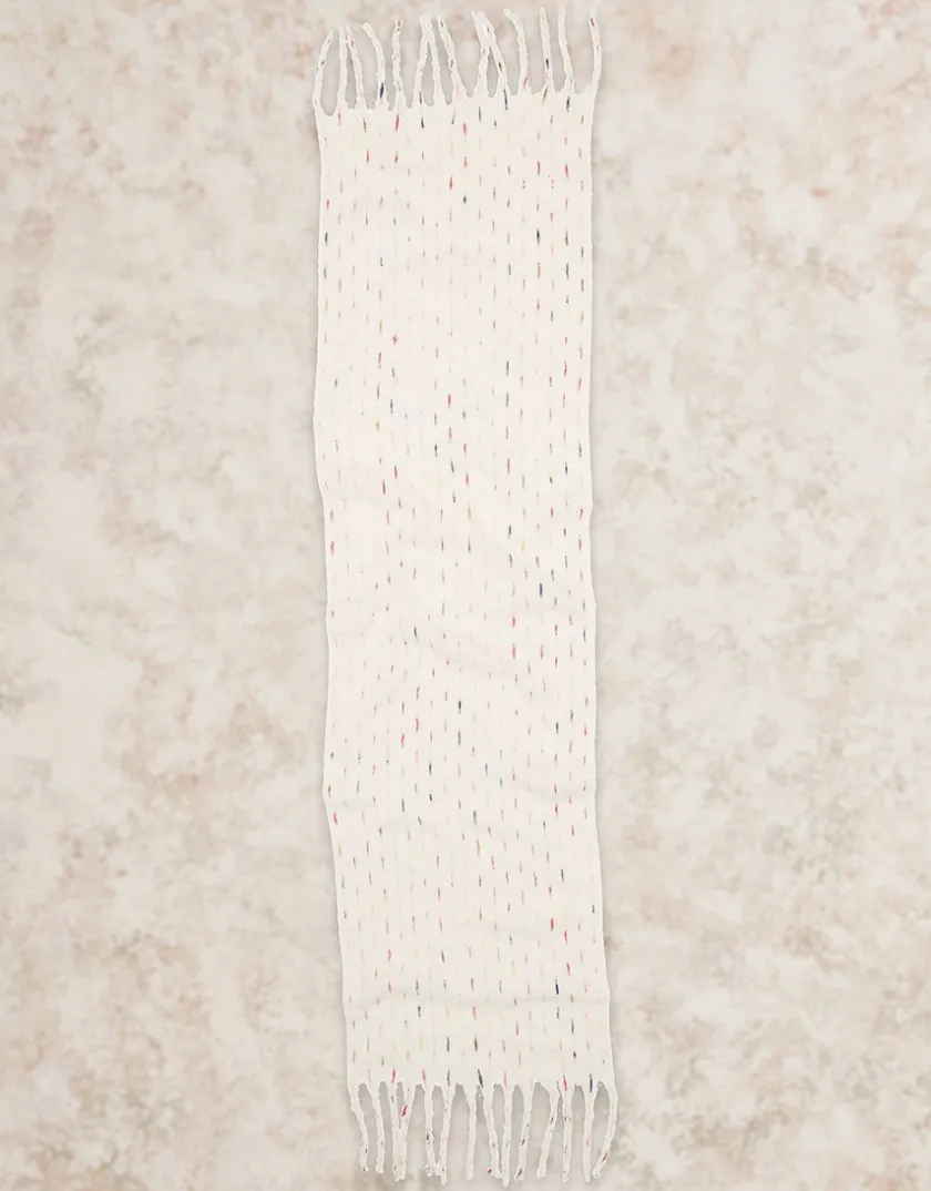 New Echarpe chaude écrue Accessoires