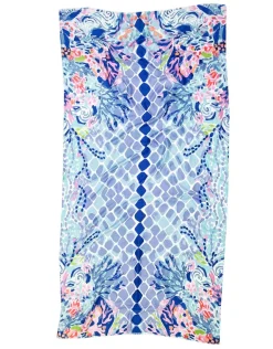 Fashion Foulard bleu coraux Foulards|Accessoires