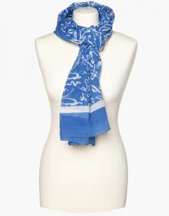 Best Foulard bleu coton Foulards|Accessoires