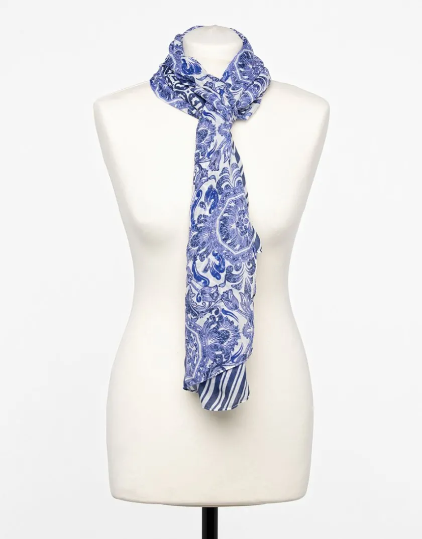 Best Foulard bleu et blanc Foulards|Accessoires