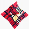Fashion Foulard carré fuchsia Foulards|Accessoires