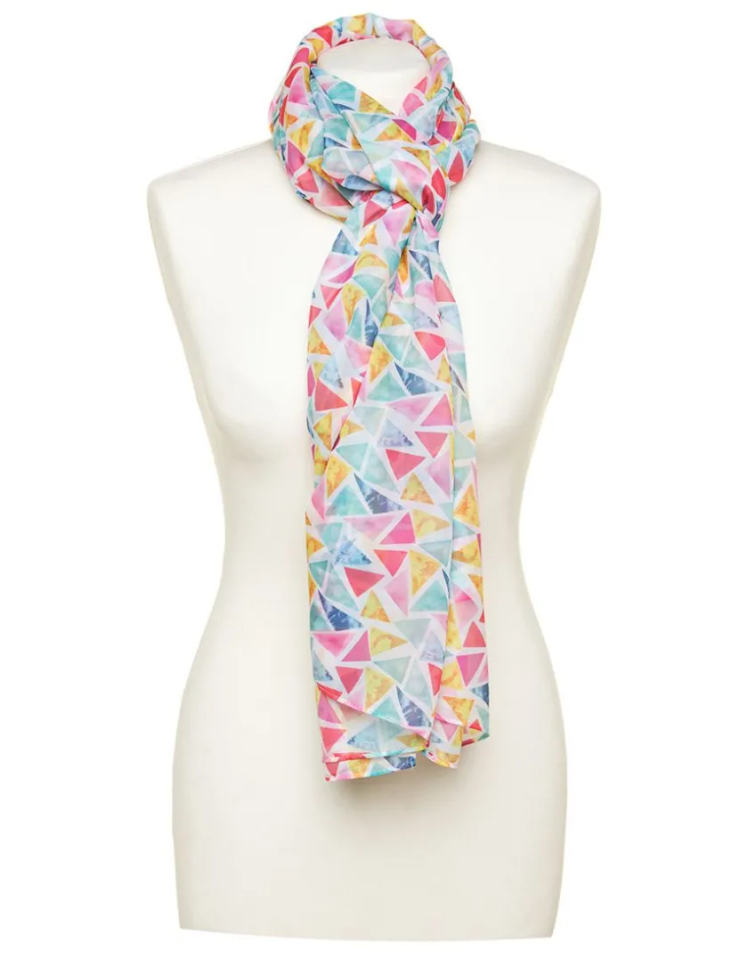 Hot Foulard carré rose Foulards|Accessoires