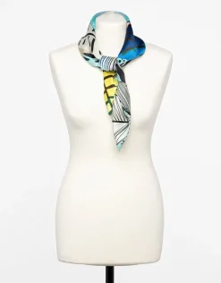 Hot Foulard carré végétal Foulards|Accessoires