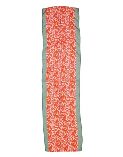 Hot Foulard corail fleuri Foulards|Accessoires
