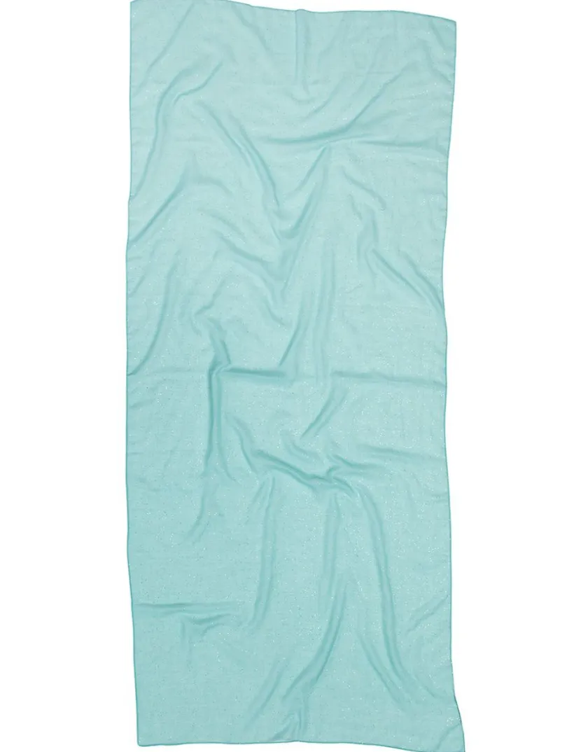 Online Foulard cyan paillettes Foulards|Accessoires