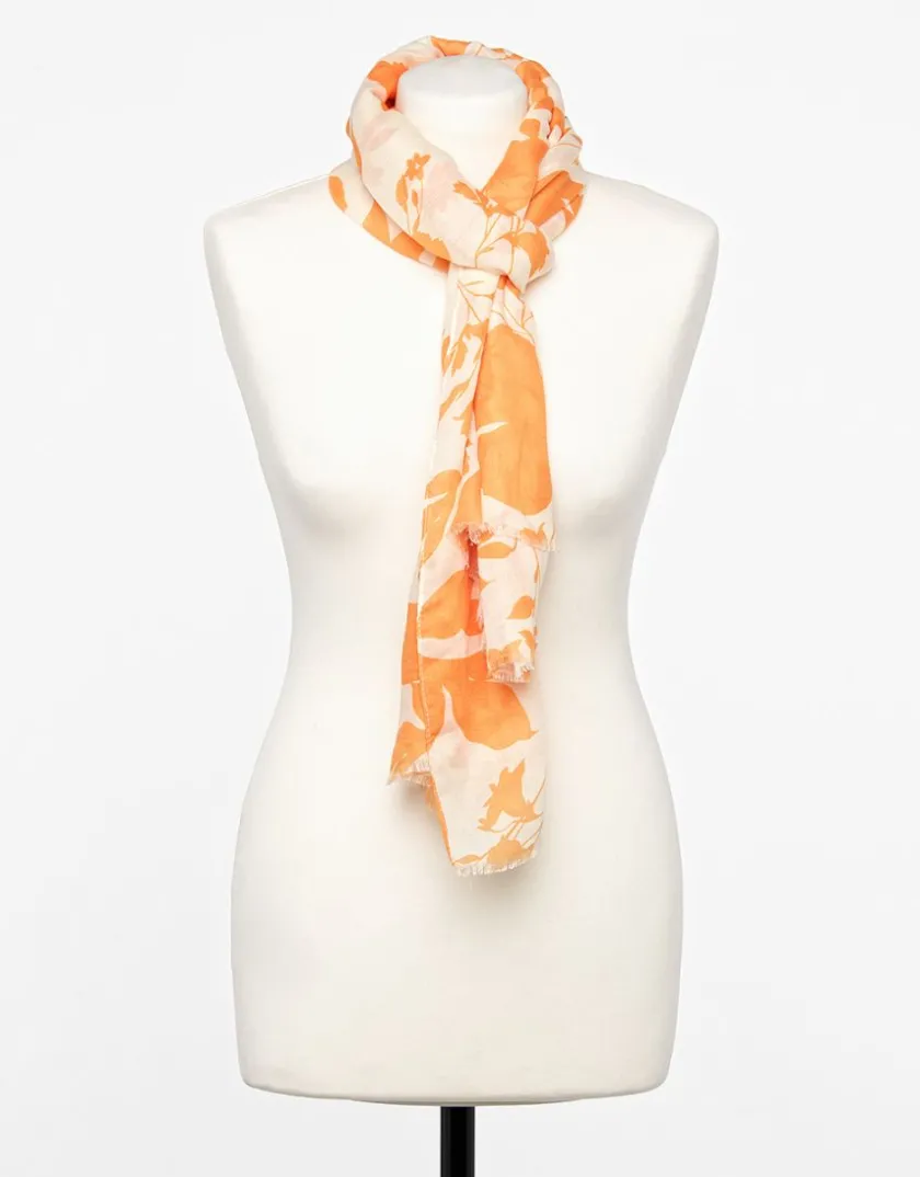 Clearance Foulard feuillage jaune Foulards|Accessoires