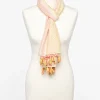 Sale Foulard jaune à rayures Foulards|Accessoires