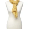 Online Foulard jaune imprimé Foulards|Accessoires