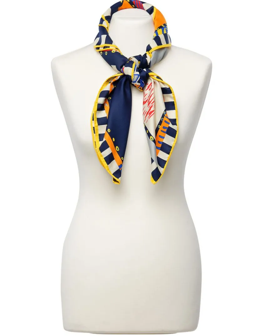 Sale Foulard marine imprimé Foulards|Accessoires