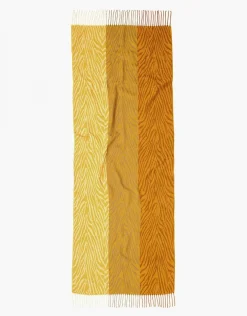 Outlet Foulard ocre imprimé Foulards|Accessoires