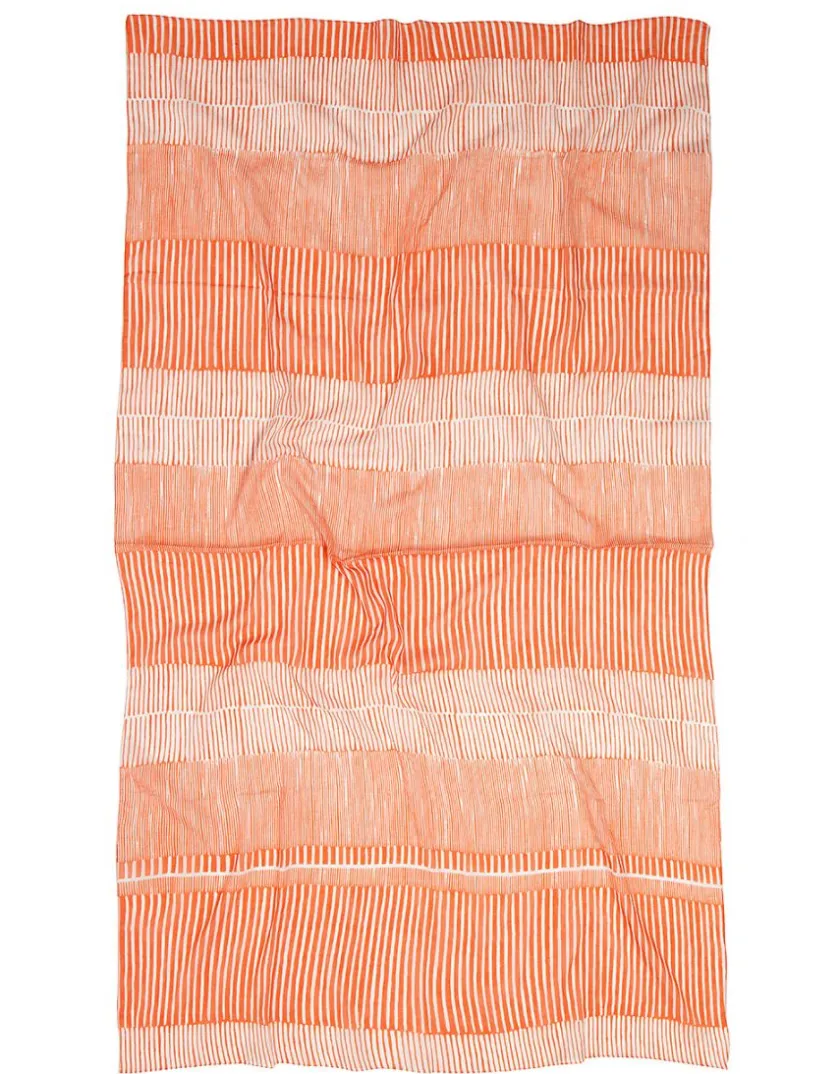Sale Foulard rayé orange Foulards|Accessoires
