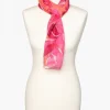 Online Foulard rose imprimé Foulards|Accessoires