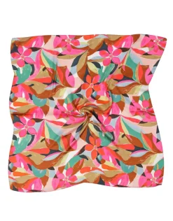 Sale Foulard satiné fleuri Foulards|Accessoires