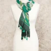 Discount Foulard vert imprimé Foulards|Accessoires