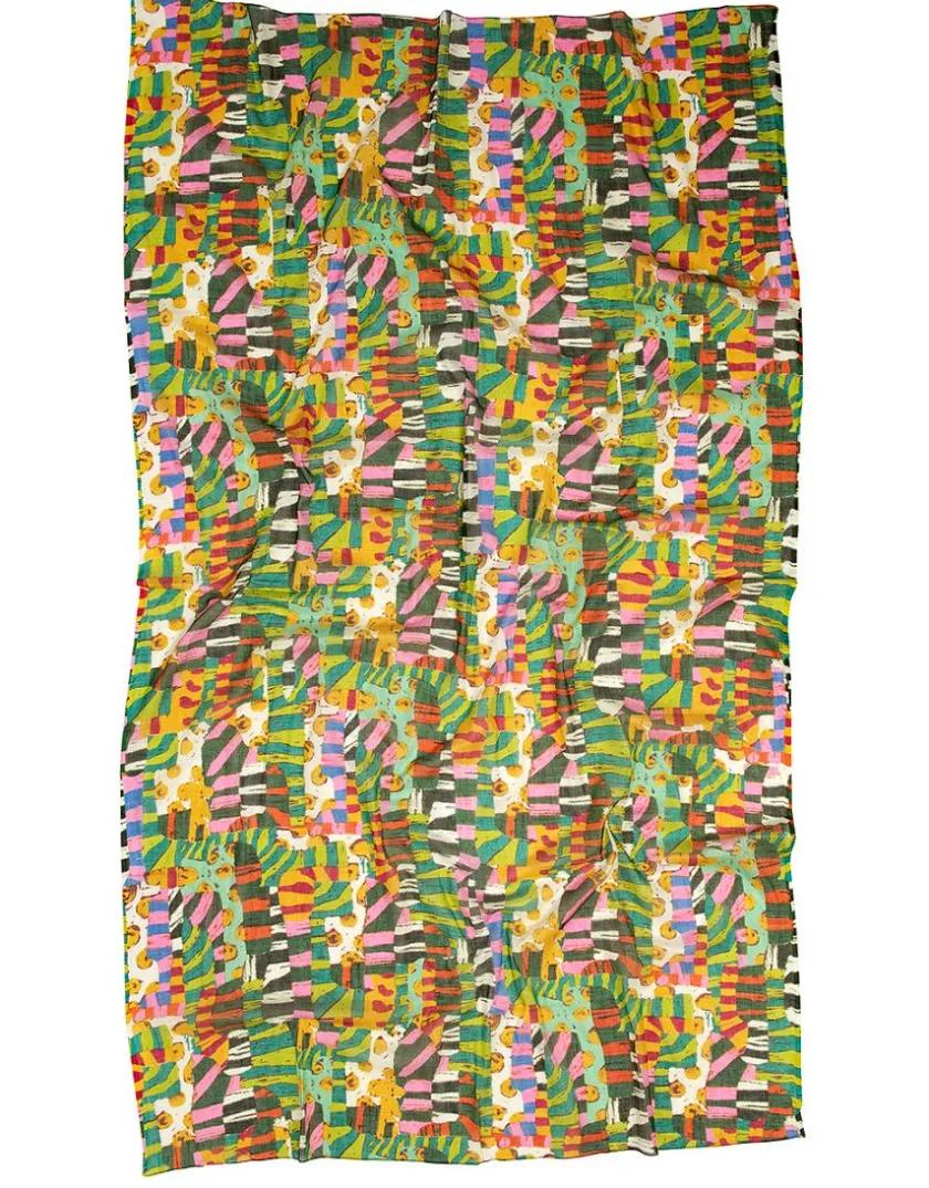 Discount Foulard vert imprimé Foulards|Accessoires