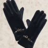 Online Gants doux gris Accessoires