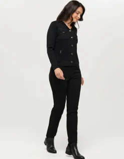 Discount Gilet irisé noir Gilets|Maille