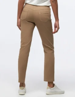 Sale Jean ajusté 7/8ème beige Jeans|Ajustés