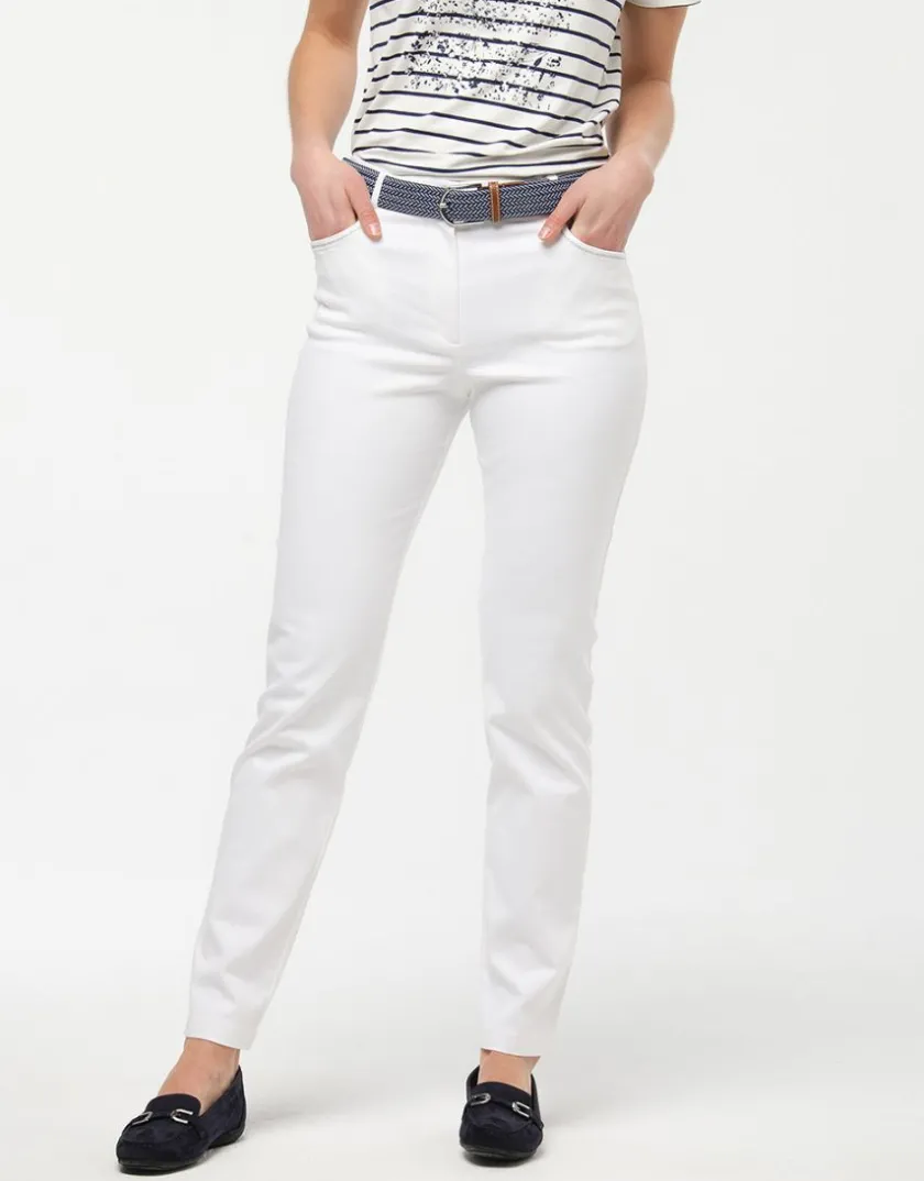 Outlet Jean blanc stretch Jeans|Ajustés