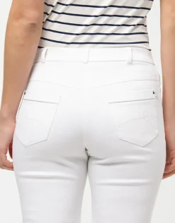 Outlet Jean blanc stretch Jeans|Ajustés