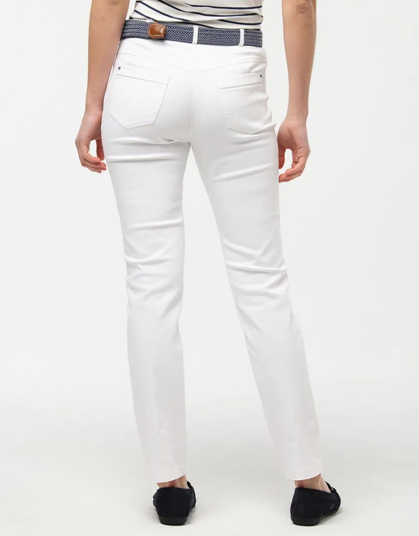 Outlet Jean blanc stretch Jeans|Ajustés