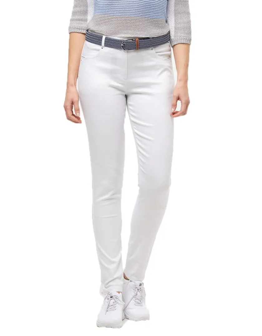 Clearance Jean blanc stretch coton Jeans|Slims