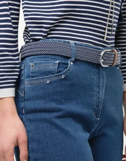Outlet Jean bleu clair coton Jeans|Ajustés