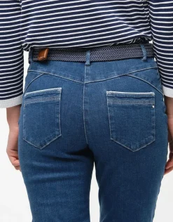 Outlet Jean bleu clair coton Jeans|Ajustés