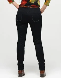 Discount Jean chic 5 poches noir Jeans|Ajustés