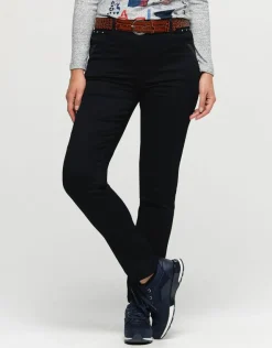 Sale Jean chic noir stretch Jeans|Ajustés