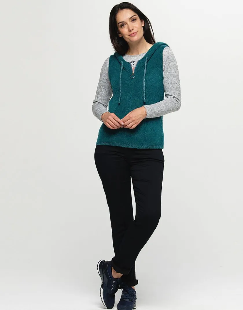 Sale Jean chic noir stretch Jeans|Ajustés
