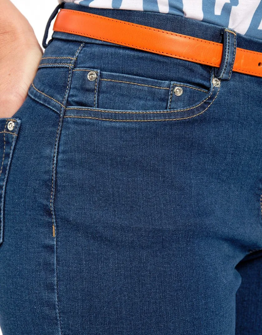 Online Jean 7/8e bleu brut Jeans|Slims