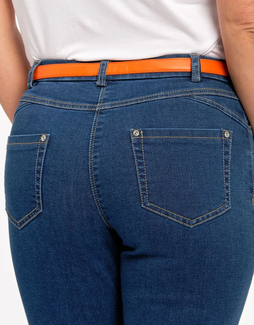 Online Jean 7/8e bleu brut Jeans|Slims
