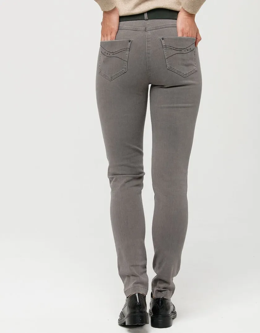 Hot Jean gris slim stretch Jeans|Slims