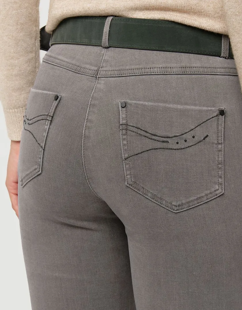 Hot Jean gris slim stretch Jeans|Slims