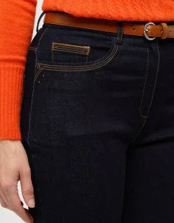 Clearance Jean 7/8ème brut coton Jeans|Droits