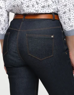 Fashion Jean skinny bleu brut Jeans|Slims