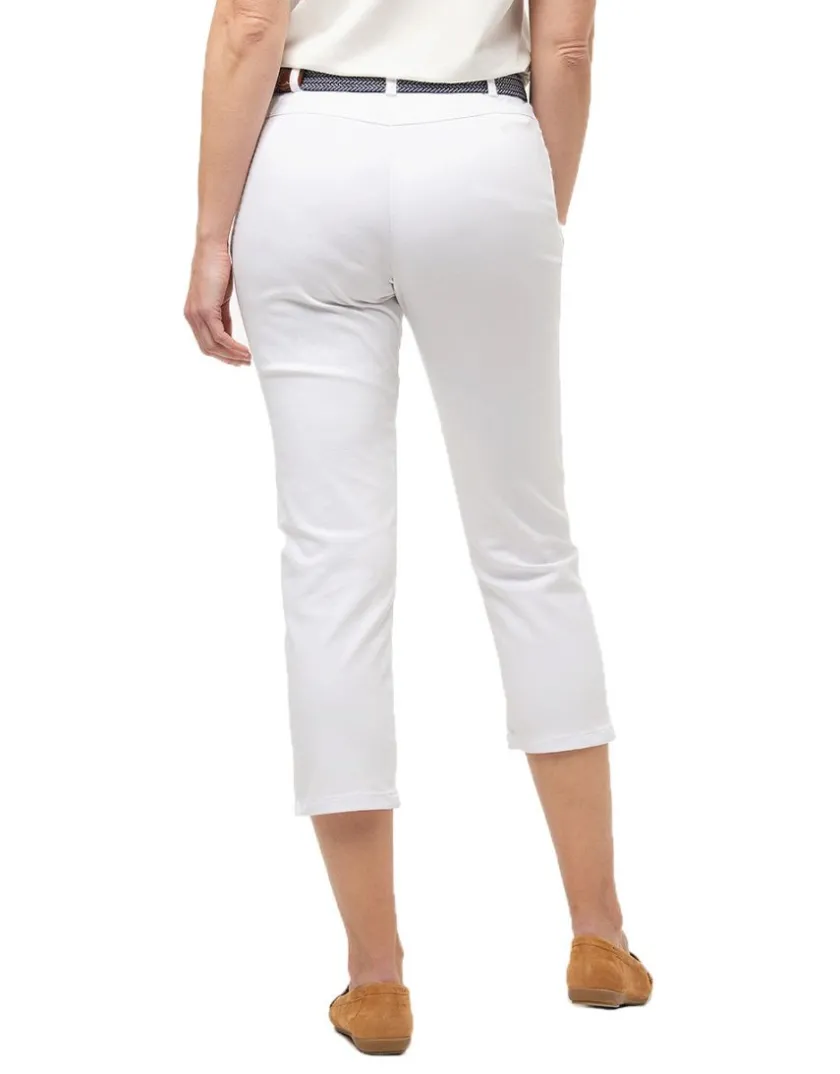 Hot Jegging blanc stretch Ajustés|Pantalons