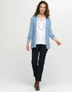 Hot Jegging 7/8e noir et bleu Ajustés|Pantalons