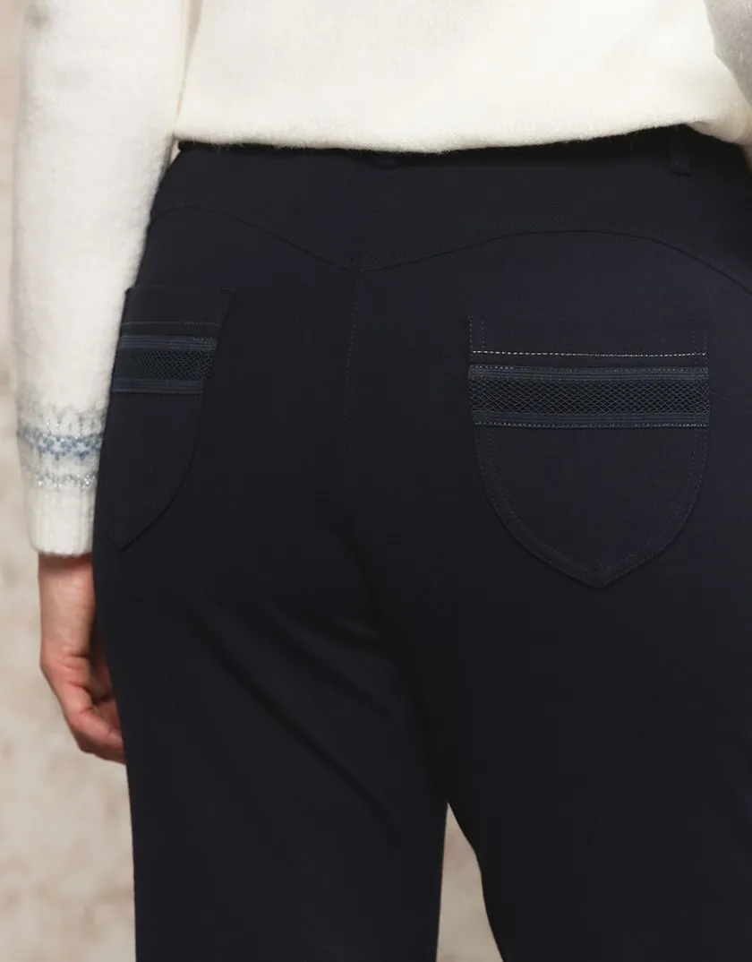 Discount Jegging milano marine Ajustés|Pantalons