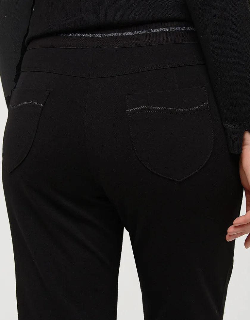 Sale Jegging noir 7/8e Pantalons|Ajustés