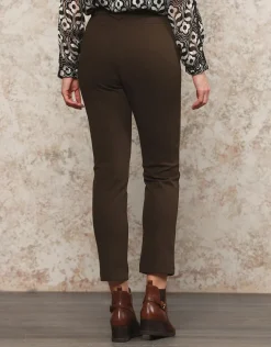 Discount Jegging sergé kaki Ajustés|Pantalons