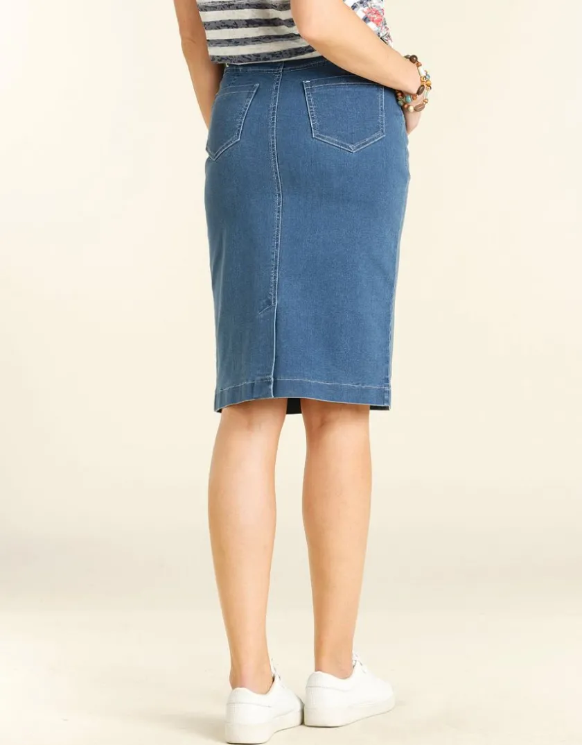 Sale Jupe en denim clair Jupes|Robes & Jupes