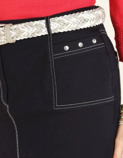 Hot Jupe en jean bleu brut Jupes|Robes & Jupes