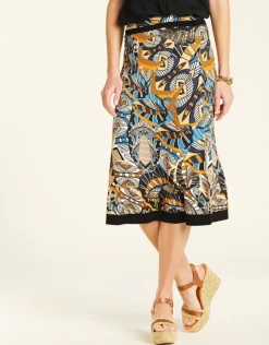 Outlet Jupe maille imprimée Jupes|Robes & Jupes