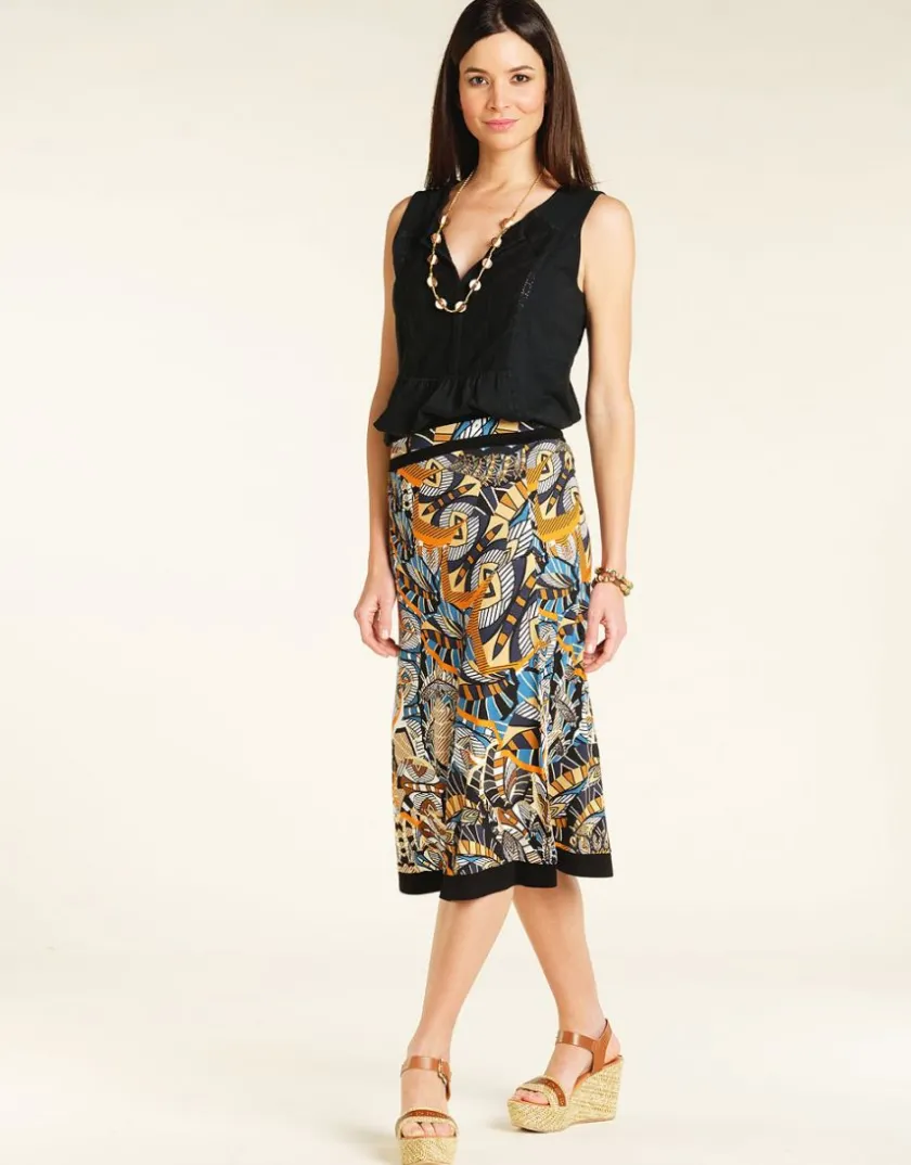Outlet Jupe maille imprimée Jupes|Robes & Jupes