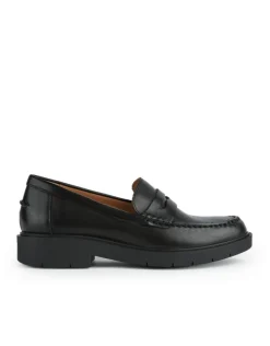 New Mocassin 100% cuir noir GEOX Mocassins
