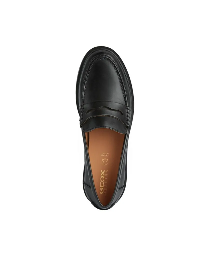 New Mocassin 100% cuir noir GEOX Mocassins