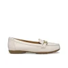 Hot Mocassin léger cuir blanc GEOX Mocassins